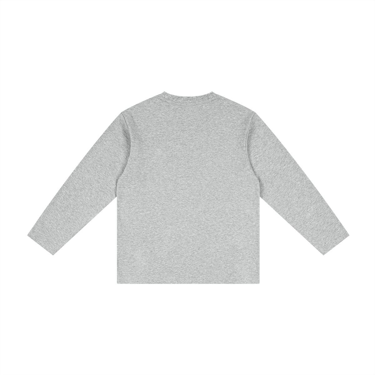 Kid's Drop Shoulder Long Sleeve T-Shirt (APCZ ROCK) BLACK