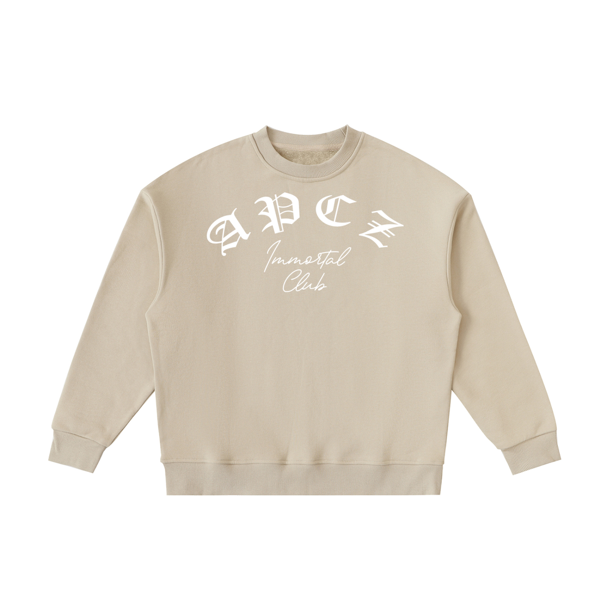 Essential Fleece Kids' Crewneck Sweatshirt (APCZ OLD ENGLISH)