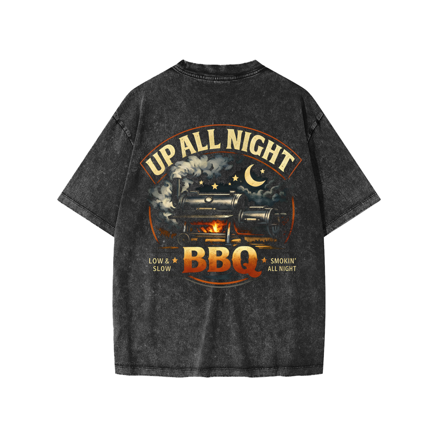 Snow Washed Kids' T-Shirt ( APCZ X UP ALL NIGHT BBQ)
