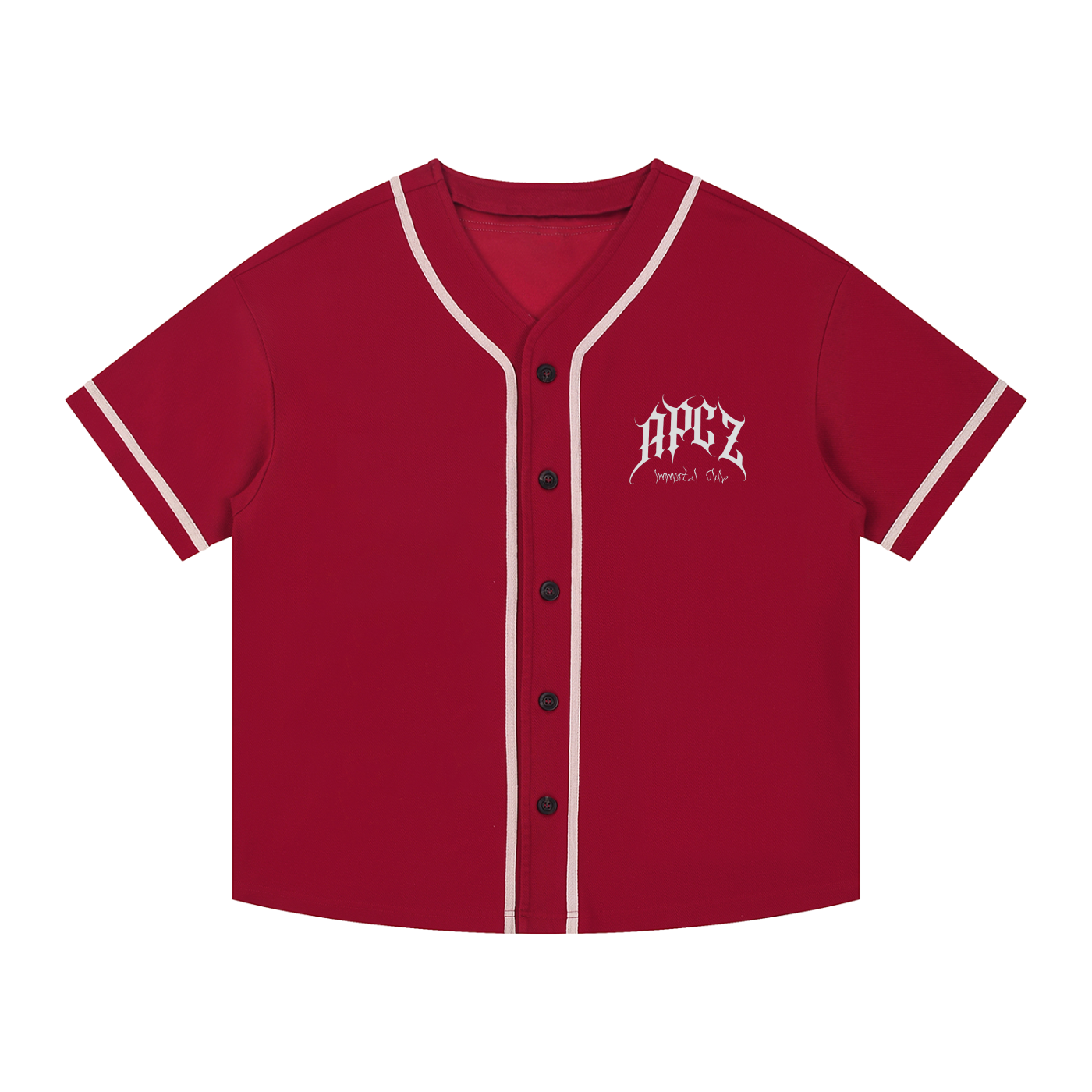 Piped Button-Up Jersey (UMMORTAL CLUB)