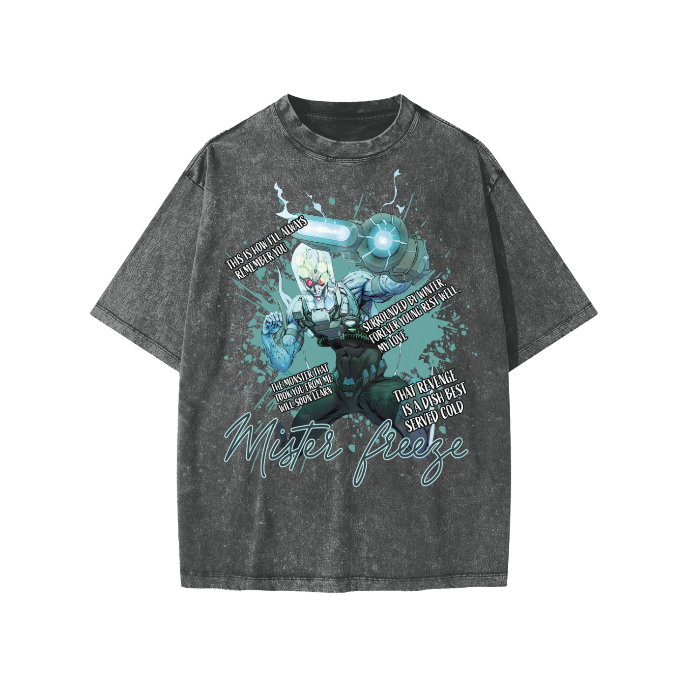 Snow Washed Kids' T-Shirt (MR FREEZE)