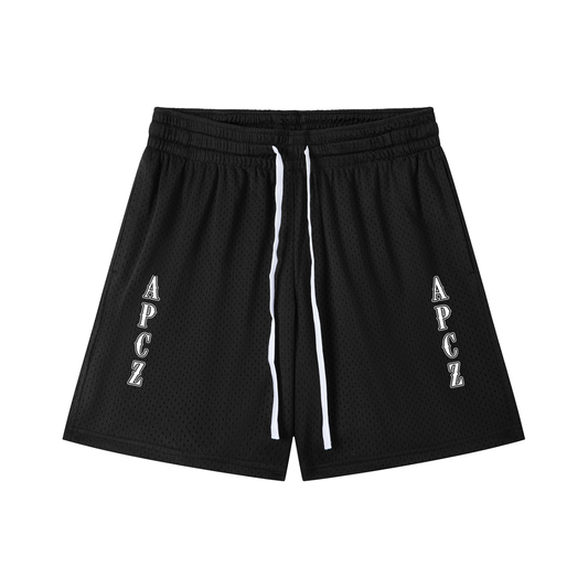 MESH DRAWSTRING SHORTS (APCZ) WHITE