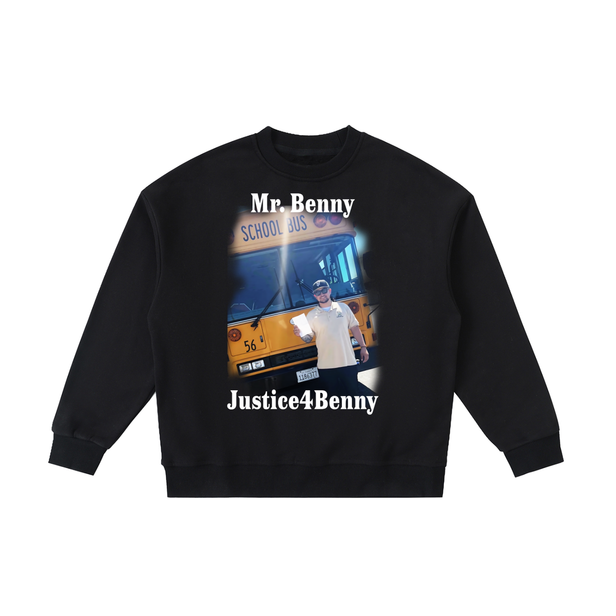 Essential Fleece Kids' Crewneck Sweatshirt (MR BENNY)