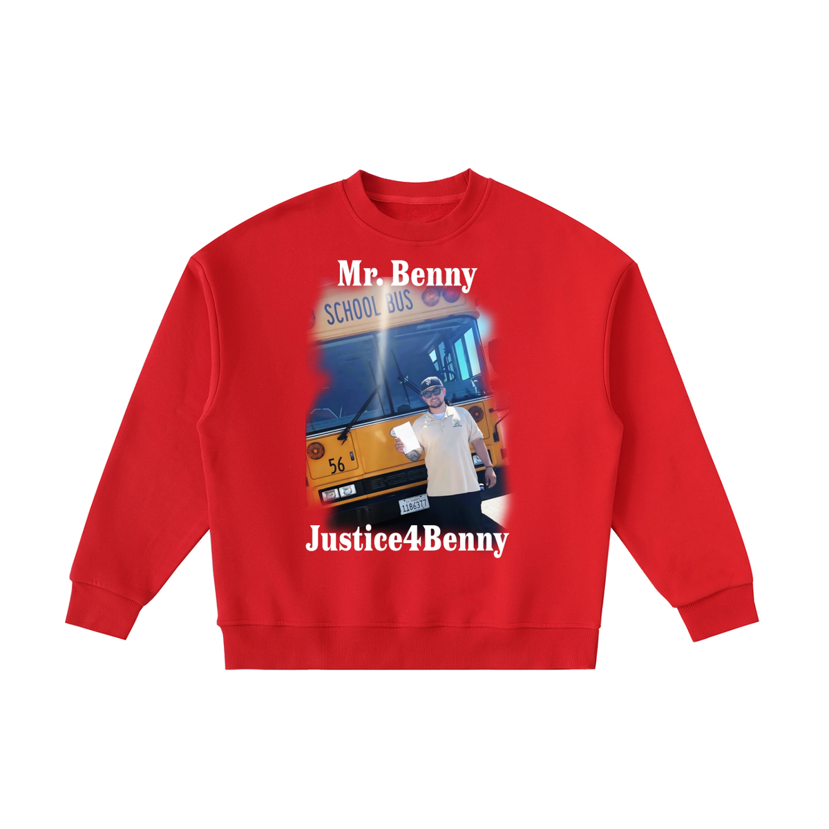 Essential Fleece Kids' Crewneck Sweatshirt (MR BENNY)