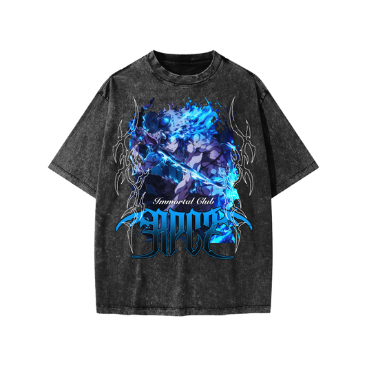 Snow Washed Kids' T-Shirt (IMC INOSUKE)