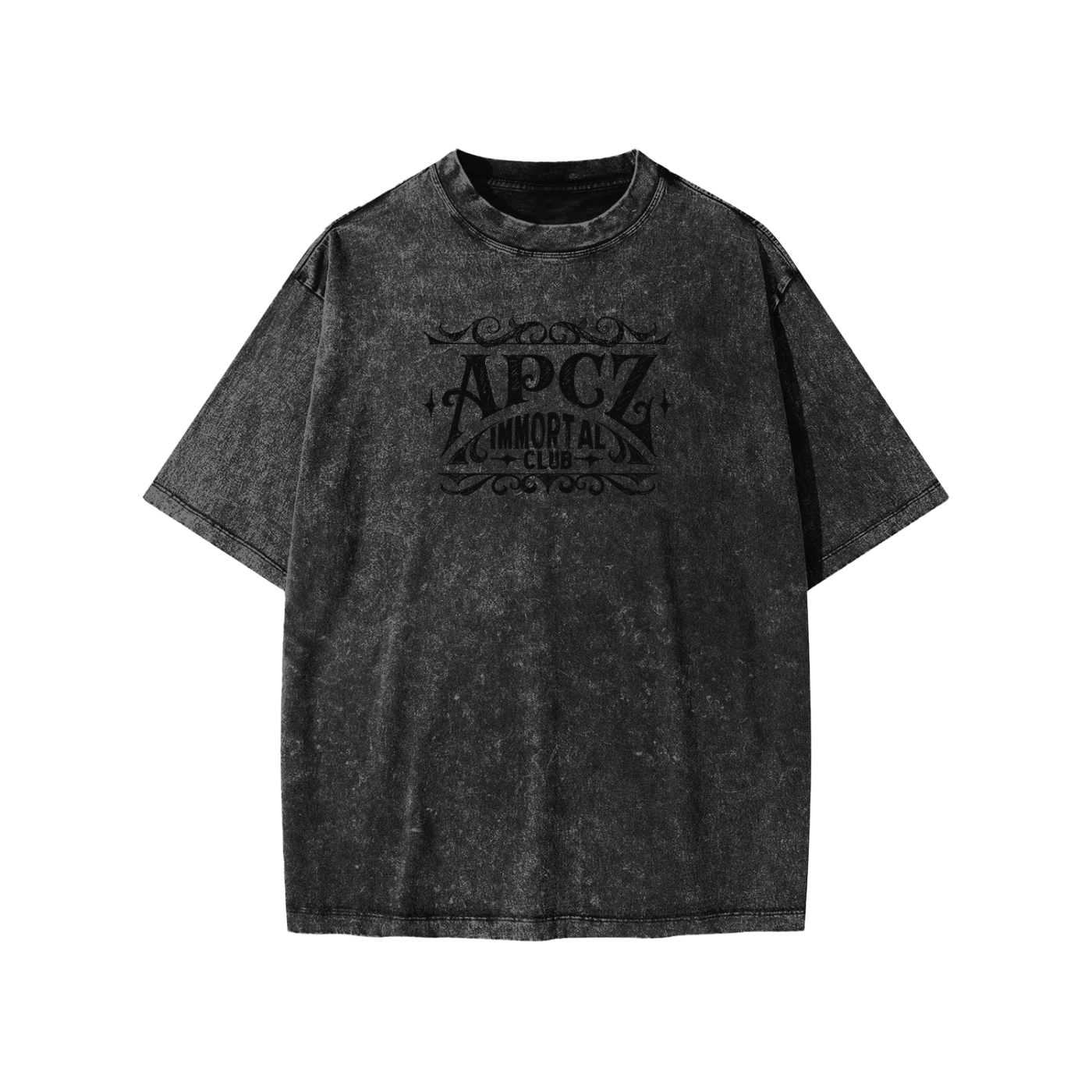 Snow Washed Kids' T-Shirt ( IMC APCZ ) BLACK