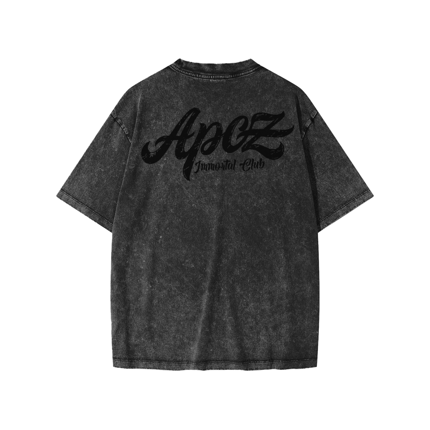 Snow Washed Kids' T-Shirt (IMC) BLACK