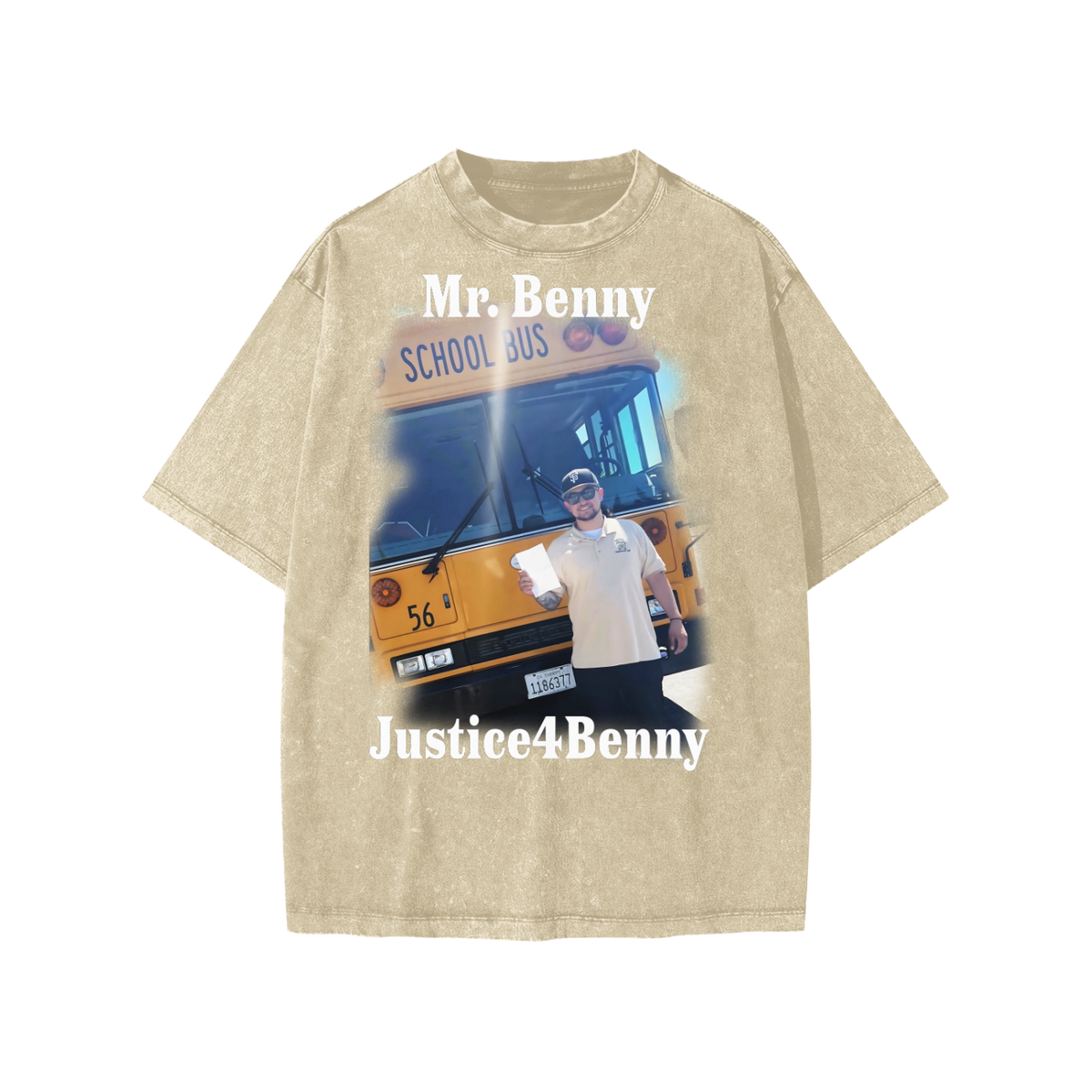 Snow Washed Kids' T-Shirt (MR BENNY)