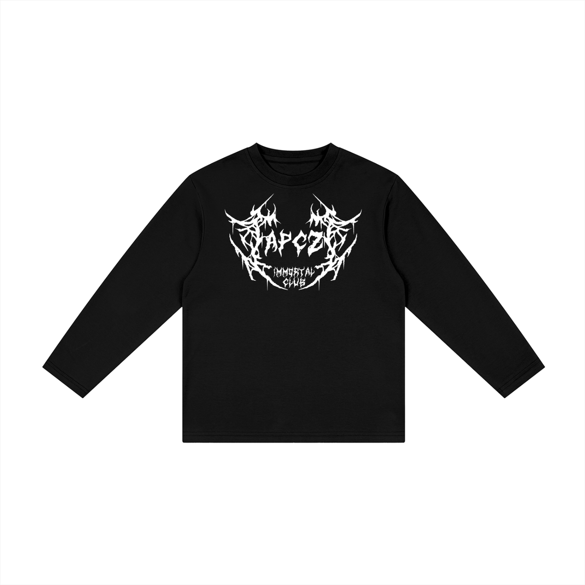 Kid's Drop Shoulder Long Sleeve T-Shirt (APCZ ROCK)