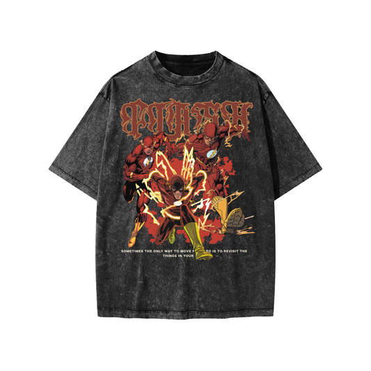 Snow Washed Kids' T-Shirt (BARRY ALLEN)