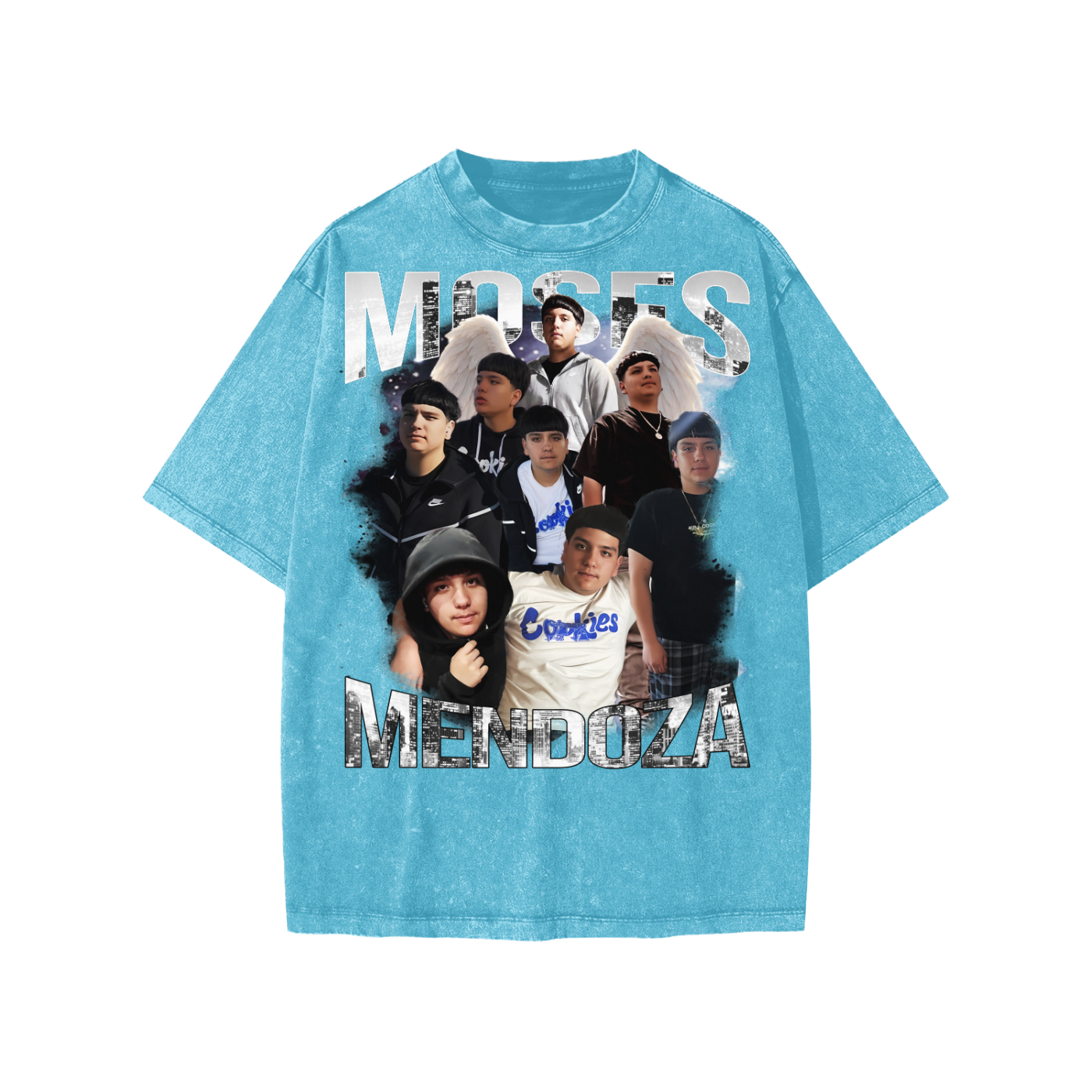 Snow Washed Kids' T-Shirt (MOSES MENDOZA)