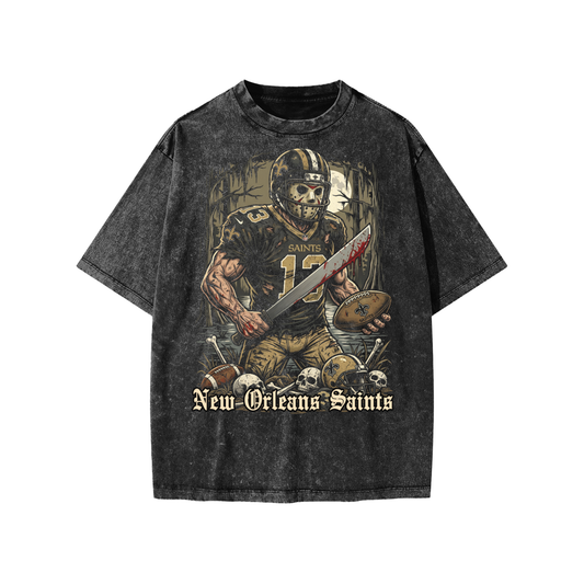 Snow Washed Kids' T-Shirt (SAINTS SPOOKY)