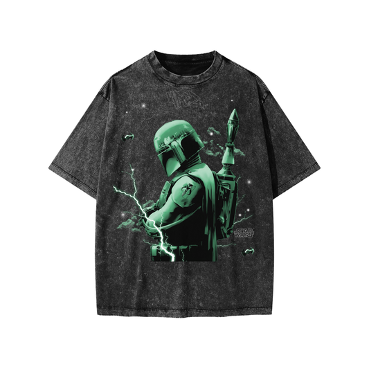 Snow Washed Kids' T-Shirt (BOBA FET)