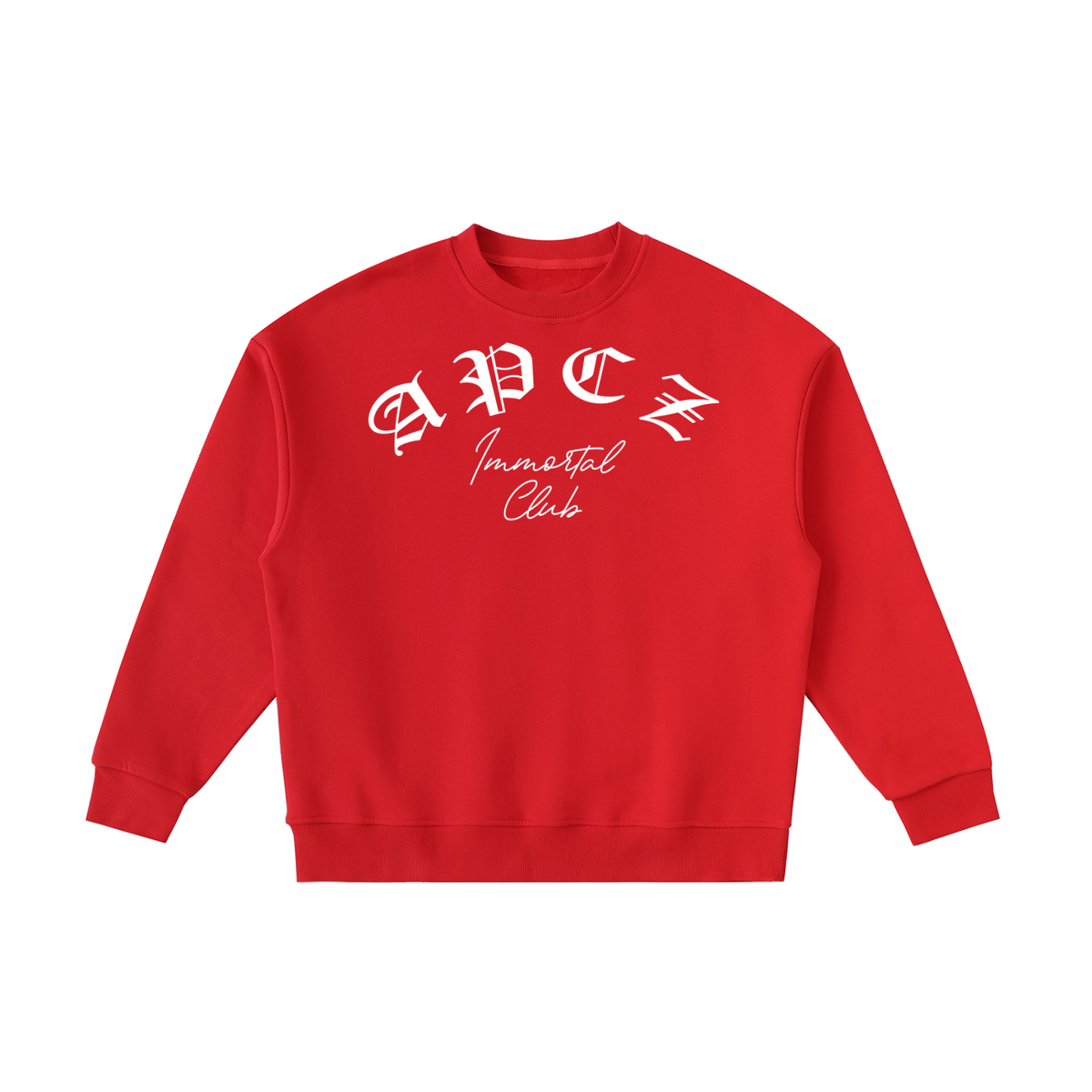 Essential Fleece Kids' Crewneck Sweatshirt (APCZ OLD ENGLISH)