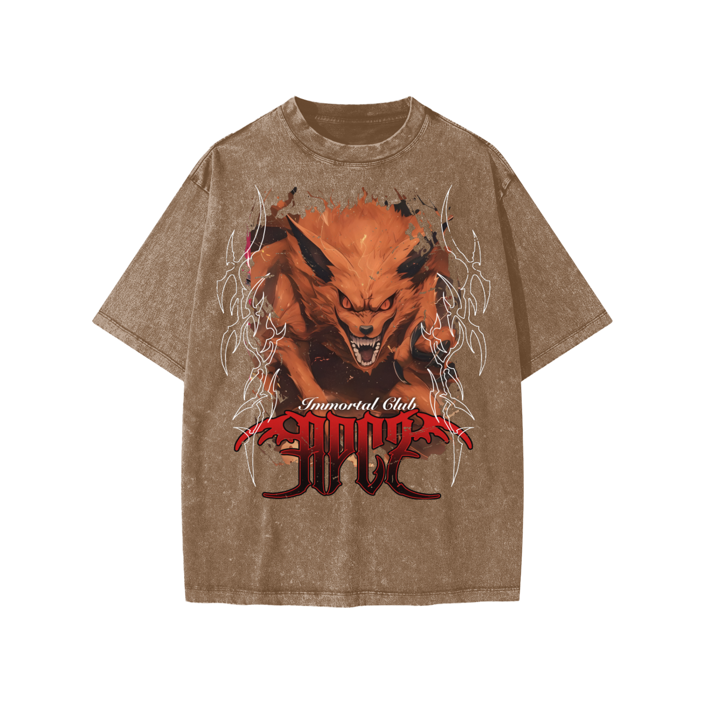 Snow Washed Kids' T-Shirt (KURAMA)