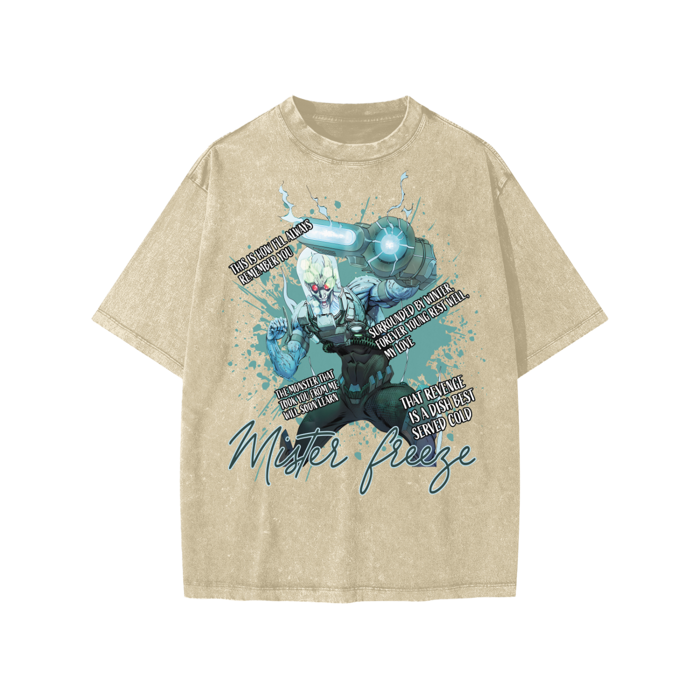 Snow Washed Kids' T-Shirt (MR FREEZE)