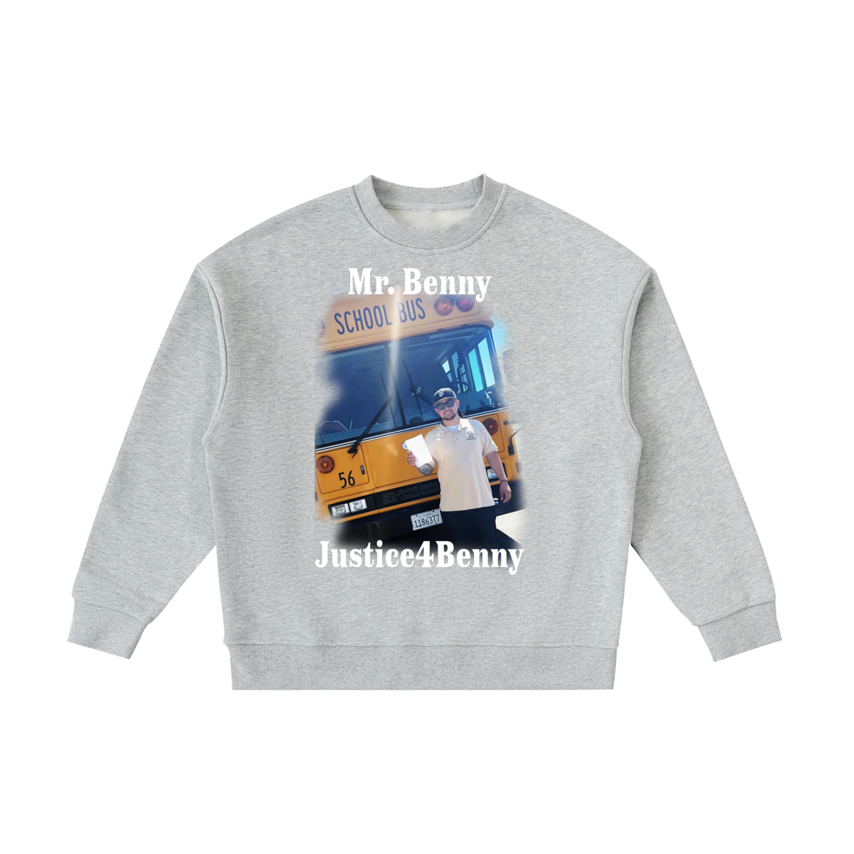 Essential Fleece Kids' Crewneck Sweatshirt (MR BENNY)