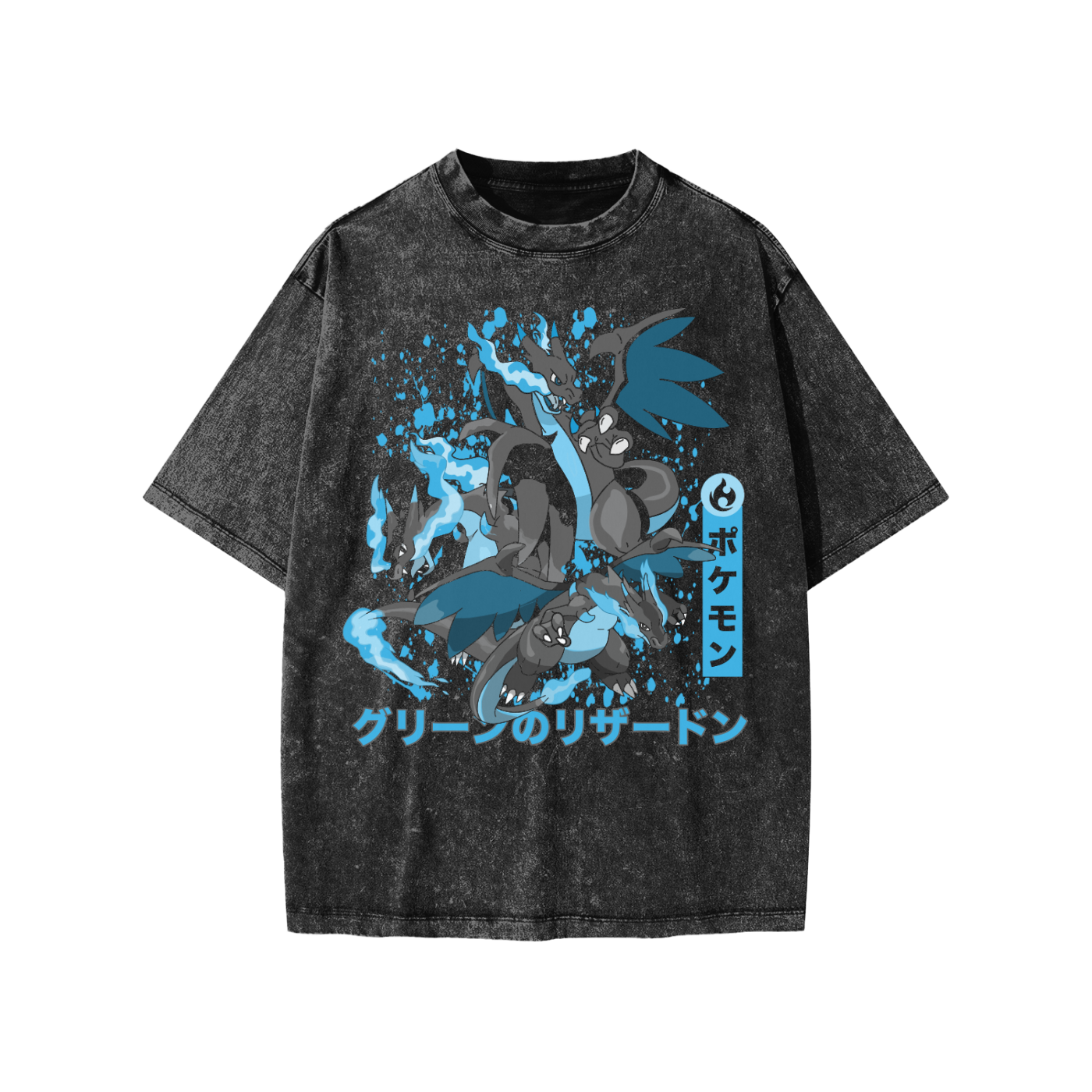 Snow Washed Kids' T-Shirt (MEGA CHARIZARD)