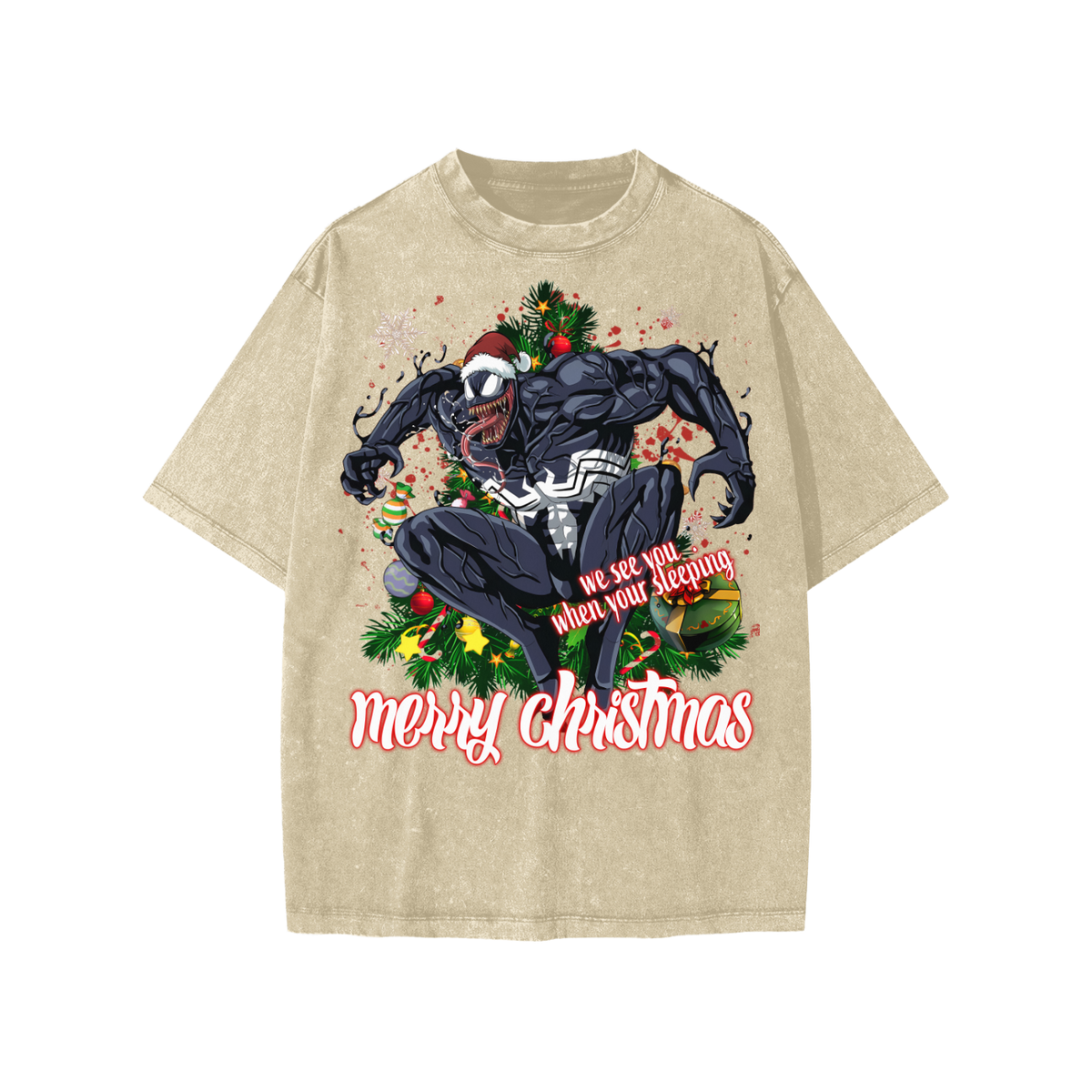 Snow Washed Kids' T-Shirt (HOLIDAY VENOM)