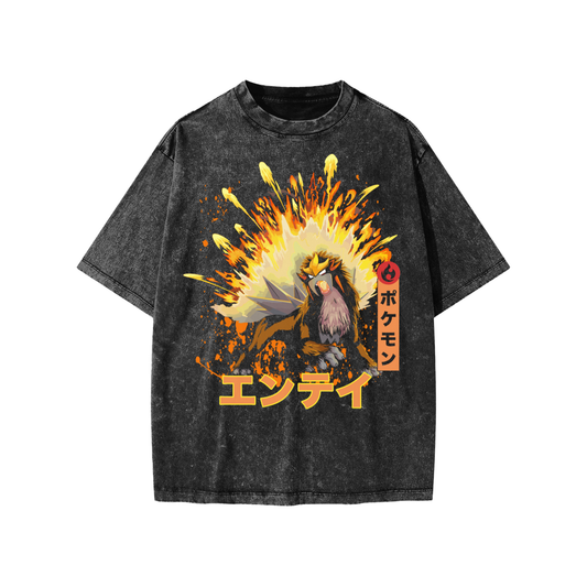 Snow Washed Kids' T-Shirt (ENTEI)