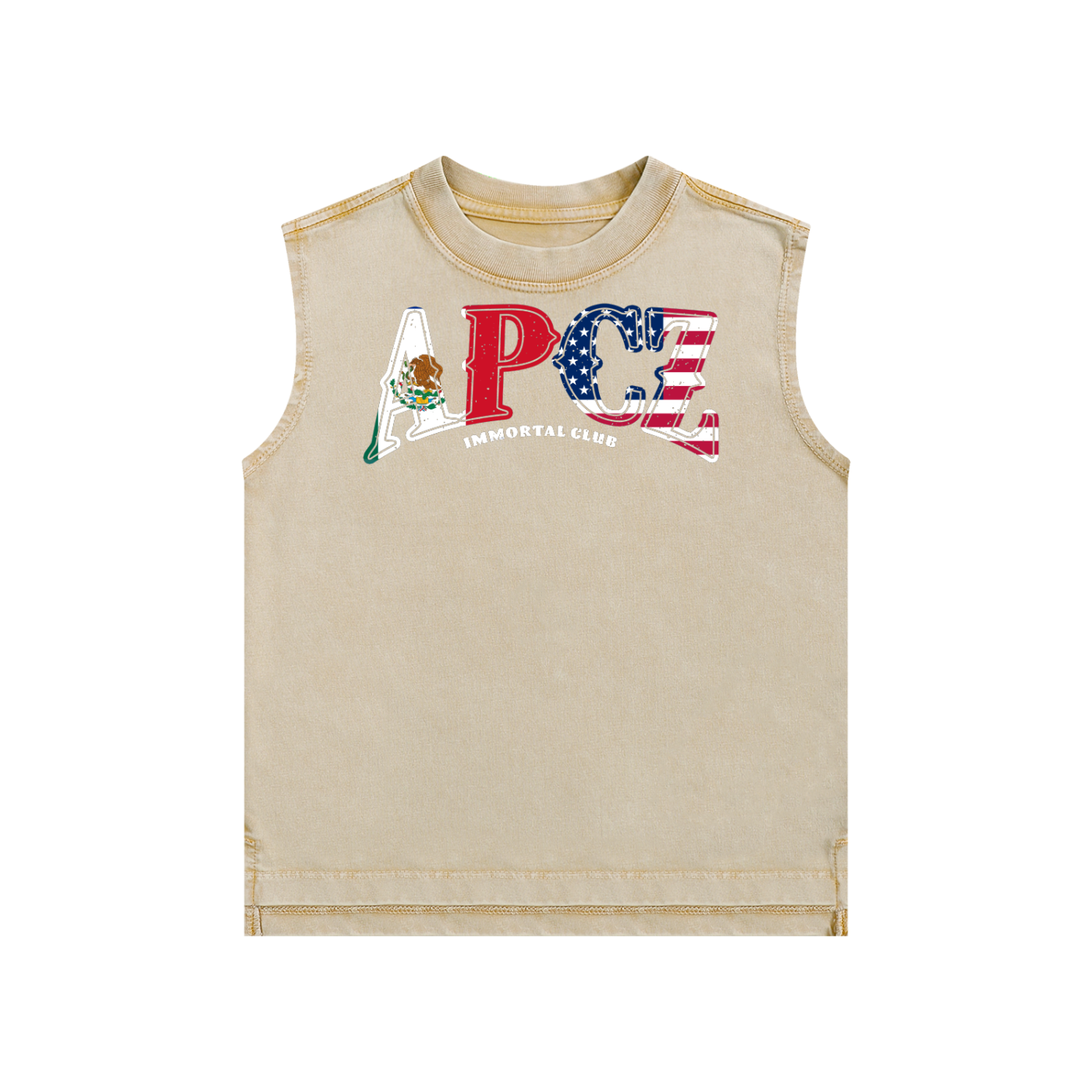Snow Washed Kids' Tank Top (MEXIC/USA) SIZE UP 1-2