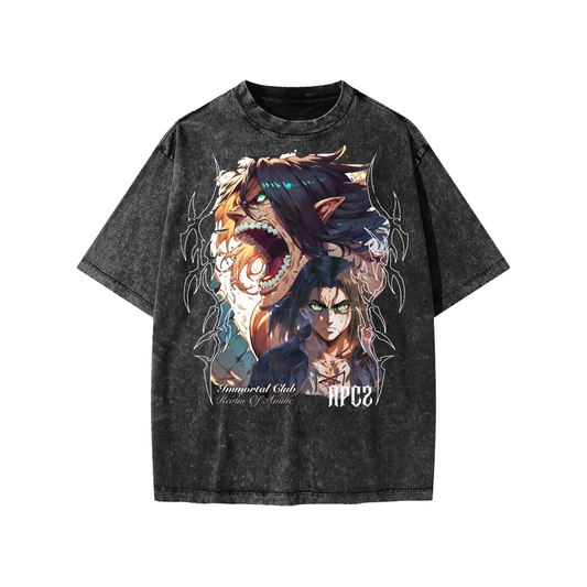 Snow Washed Kids' T-Shirt (EREN)
