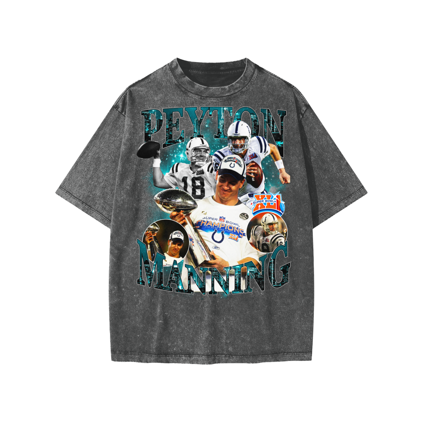 Snow Washed Kids' T-Shirt (PEYTON MANNING)