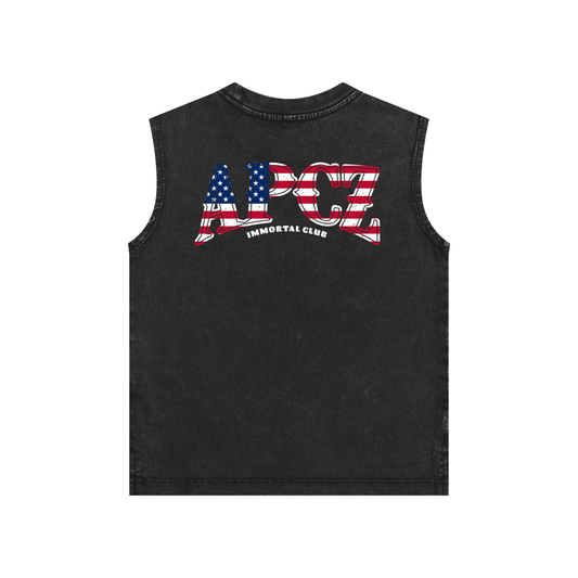 Snow Washed Kids' Tank Top (USA) Back (Size up 1-2)