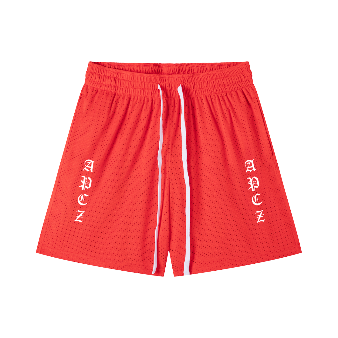MESH DRAWSTRING SHORTS (OLD ENGLISH)