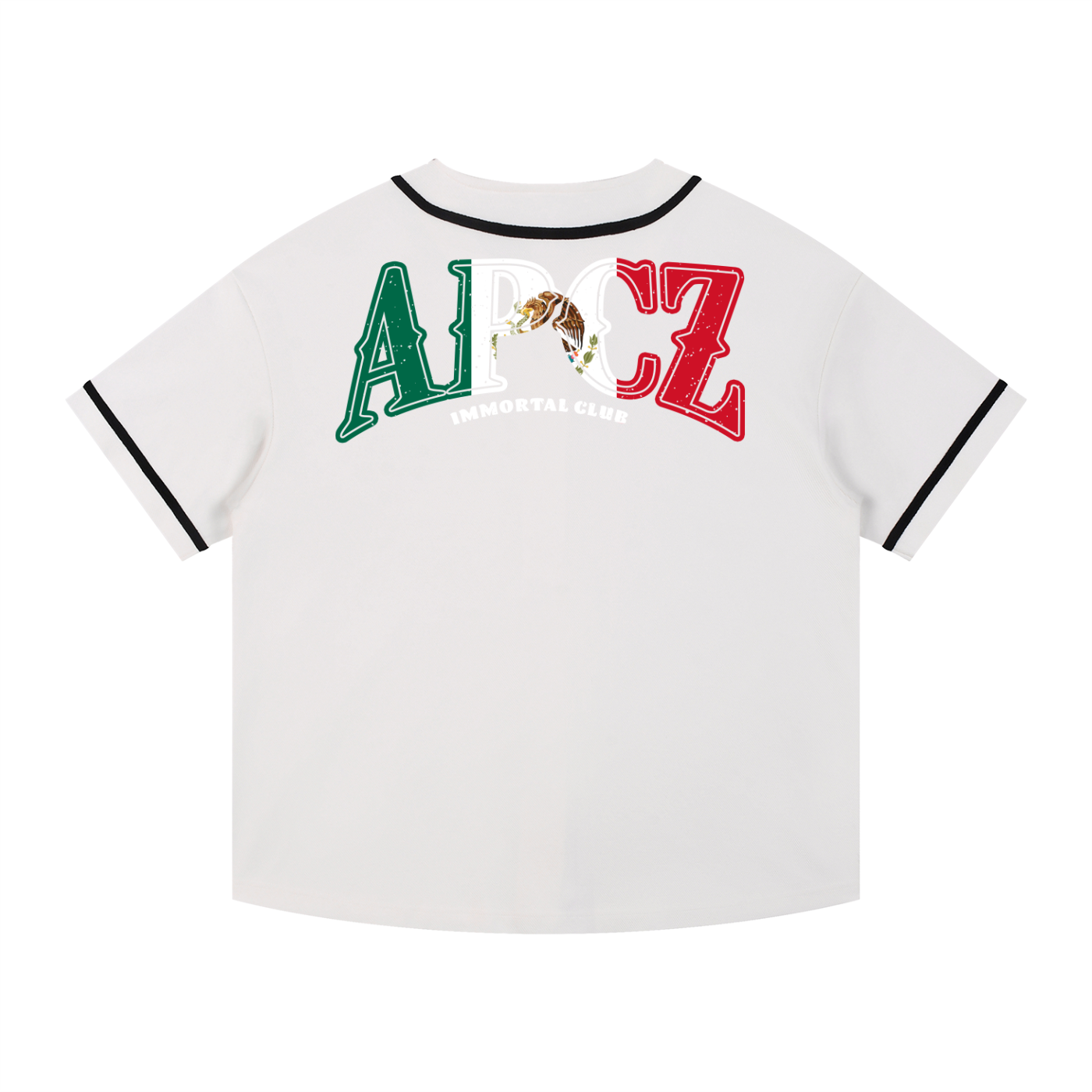 Piped Button-Up Jersey (MEXICO)