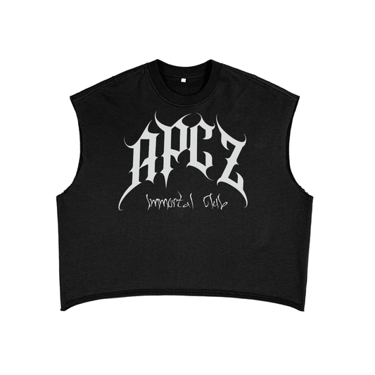 IMMORTAL CLUB CUTOFF (WHITE)