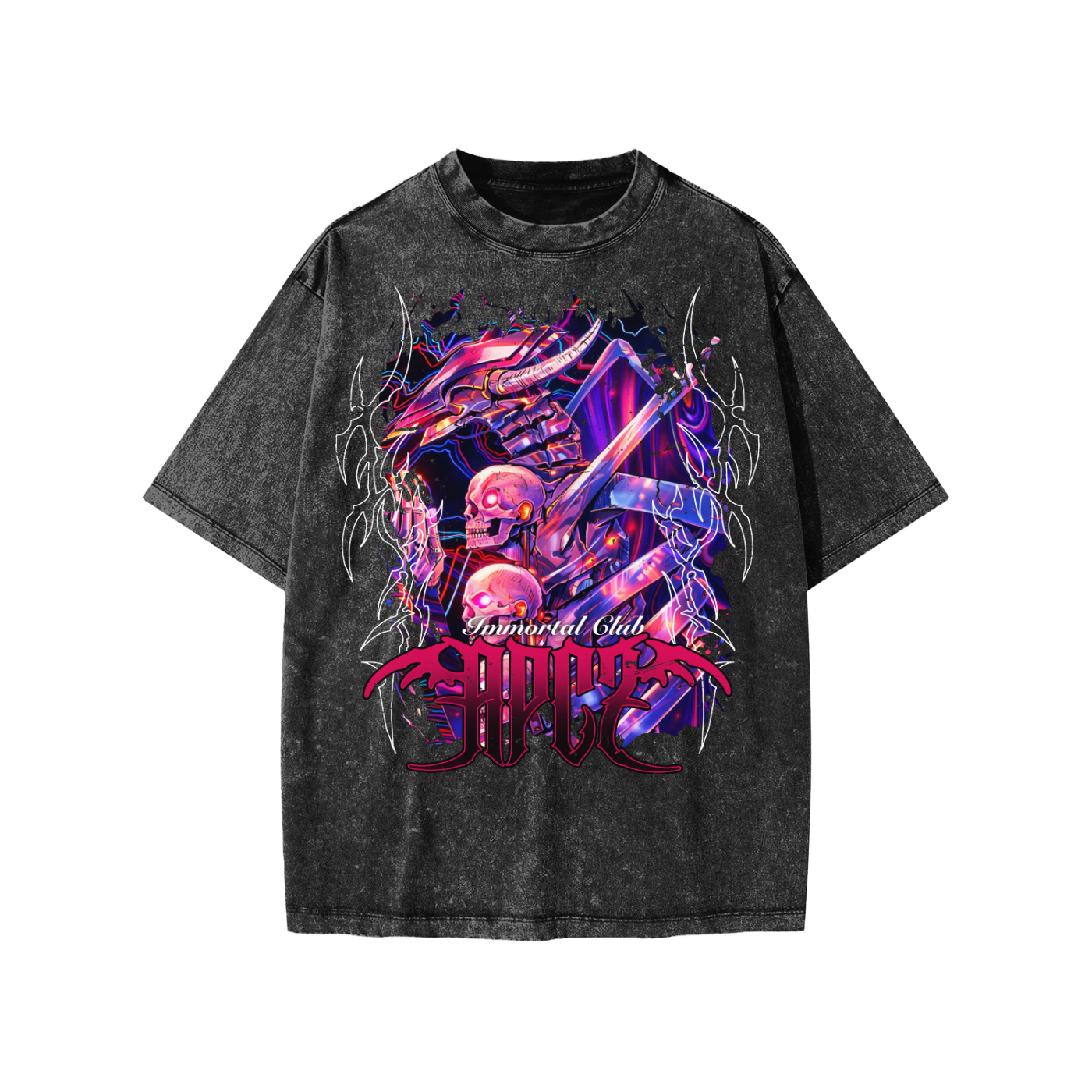 Snow Washed Kids' T-Shirt (DARKNESS)