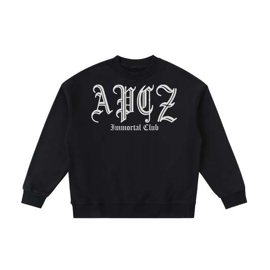 Essential Fleece Kids' Crewneck Sweatshirt (IMC OLD ENGLISH)