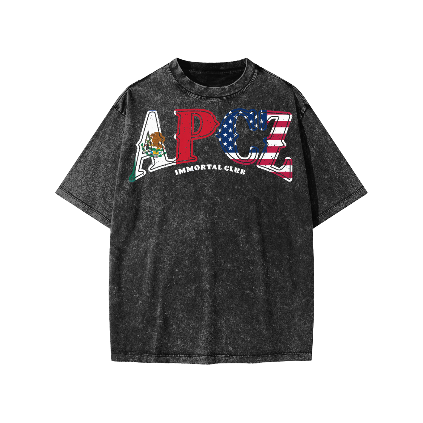 Snow Washed Kids' T-Shirt (MEXICO/USA) FRONT