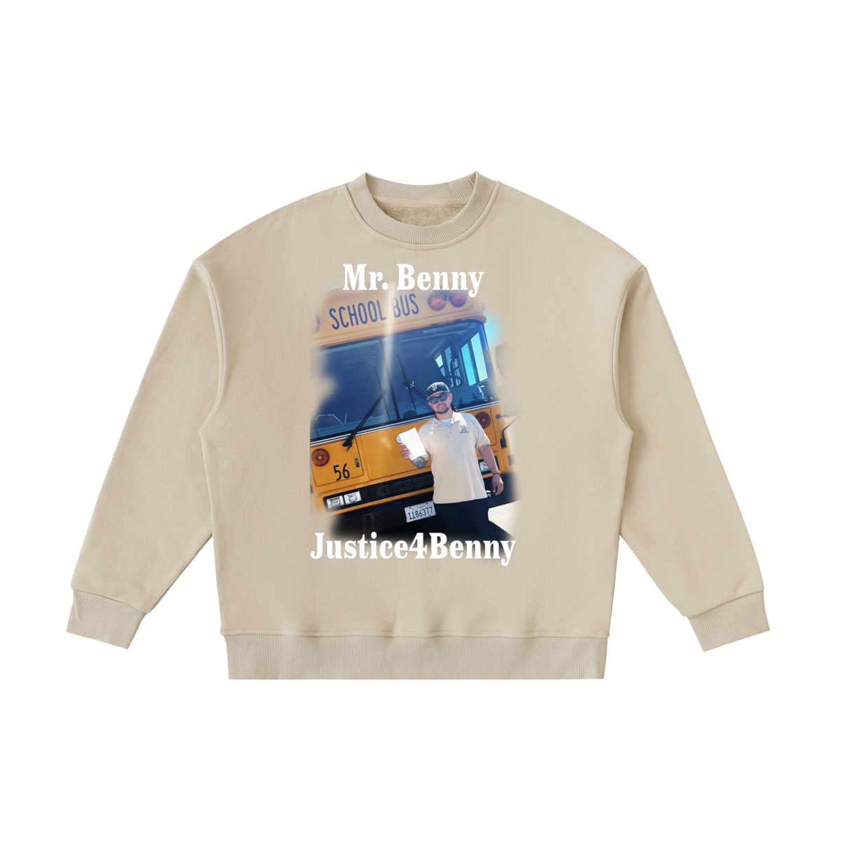 Essential Fleece Kids' Crewneck Sweatshirt (MR BENNY)