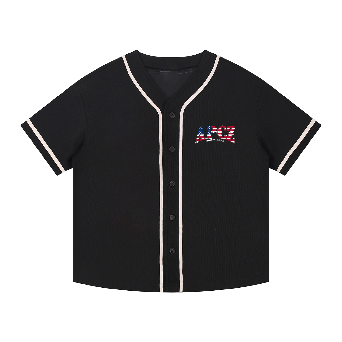 Piped Button-Up Jersey (USA)