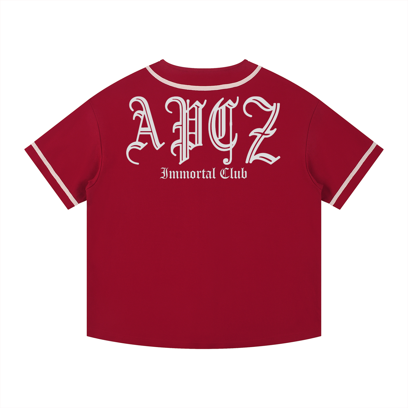 Piped Button-Up Jersey (IMC OLD ENGLISH)