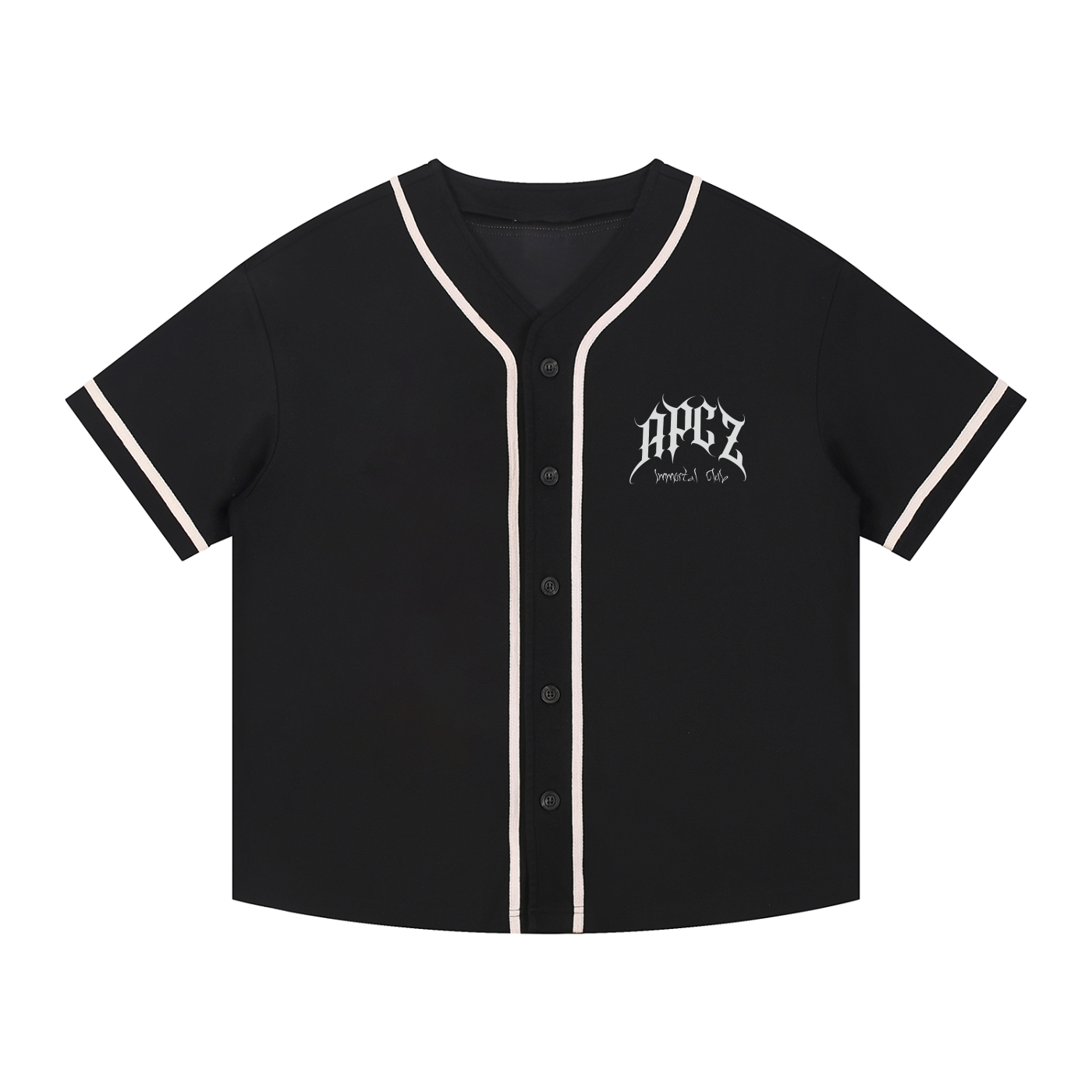 Piped Button-Up Jersey (UMMORTAL CLUB)