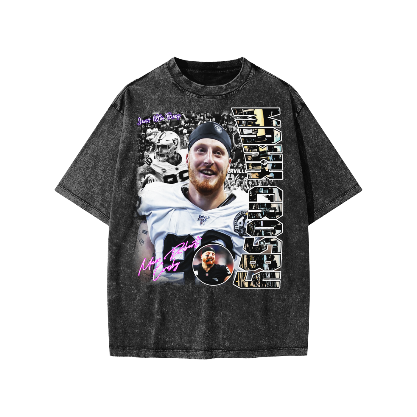 Snow Washed Kids' T-Shirt (MAXX CROSBY)