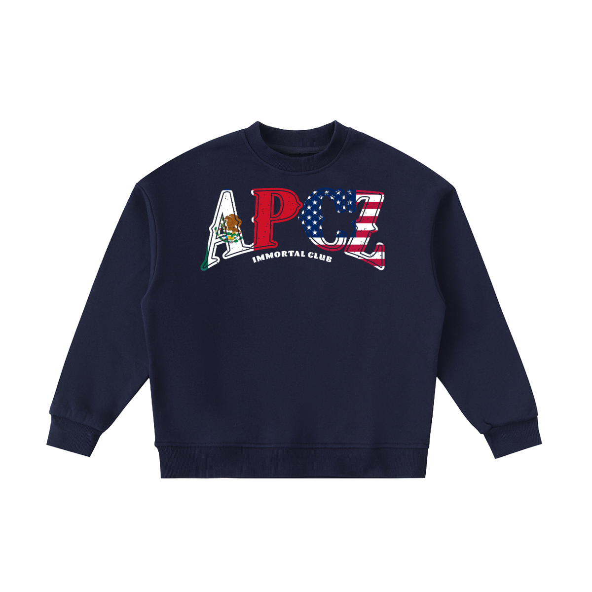 Essential Fleece Kids' Crewneck Sweatshirt (MEXICO/USA)