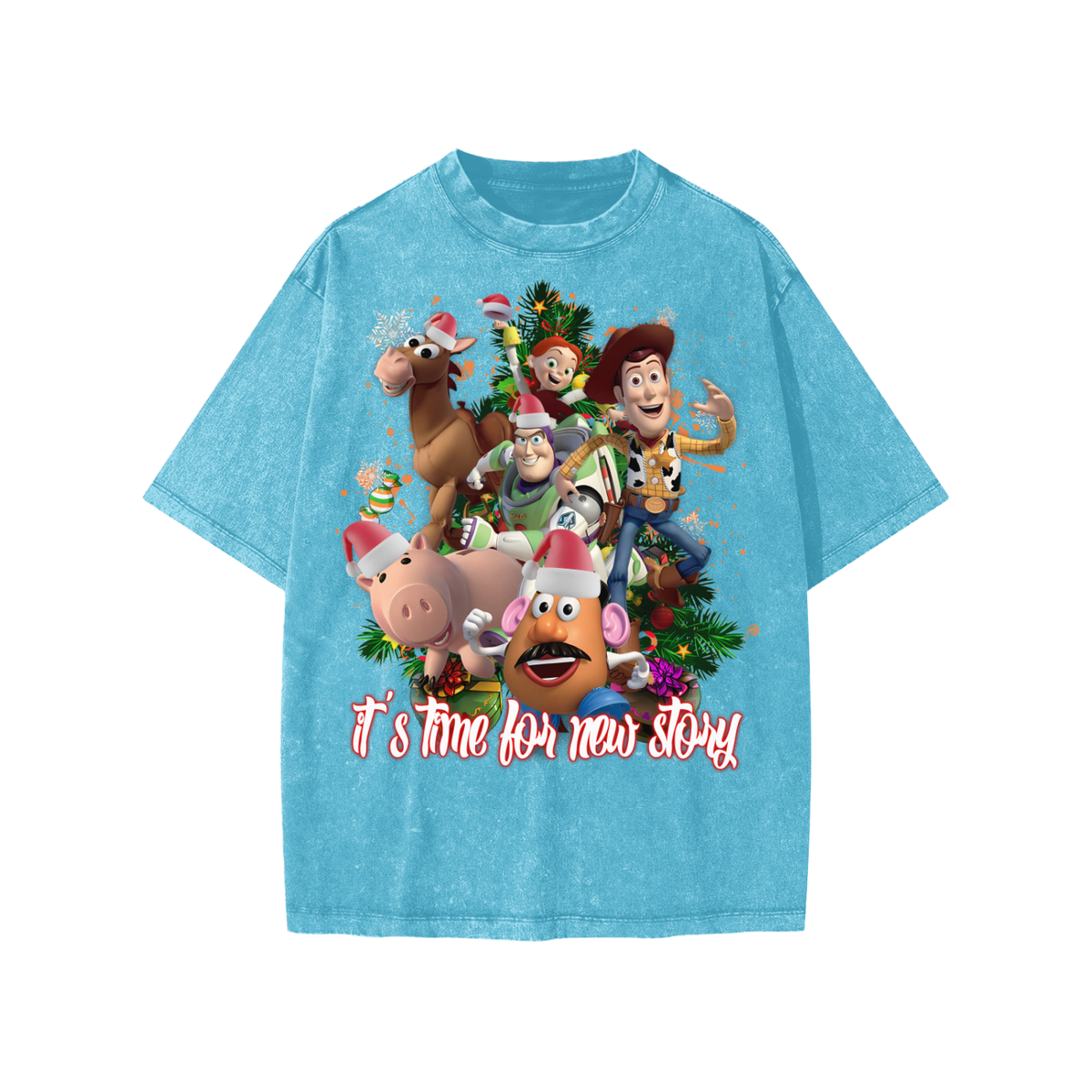 Snow Washed Kids' T-Shirt (HOLIDAY TOY STORY)