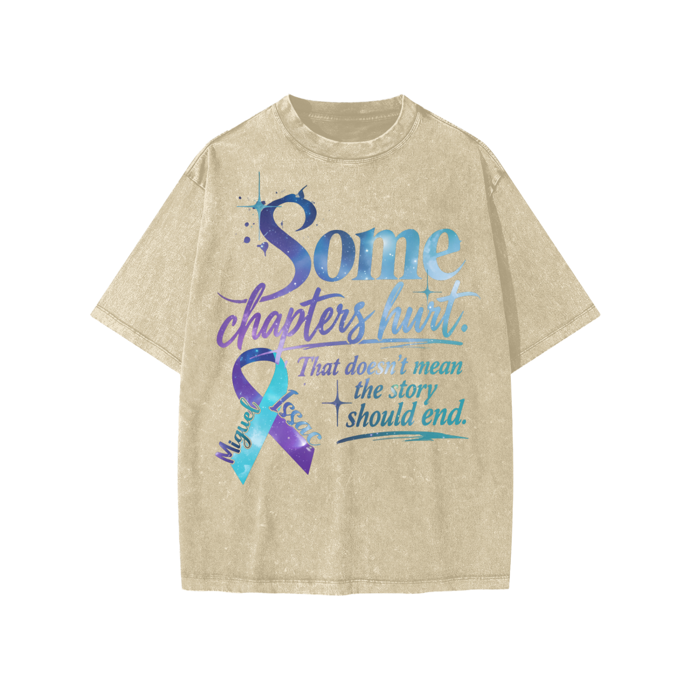 Snow Washed Kids' T-Shirt (SAM) MIGUEL&ISSAC