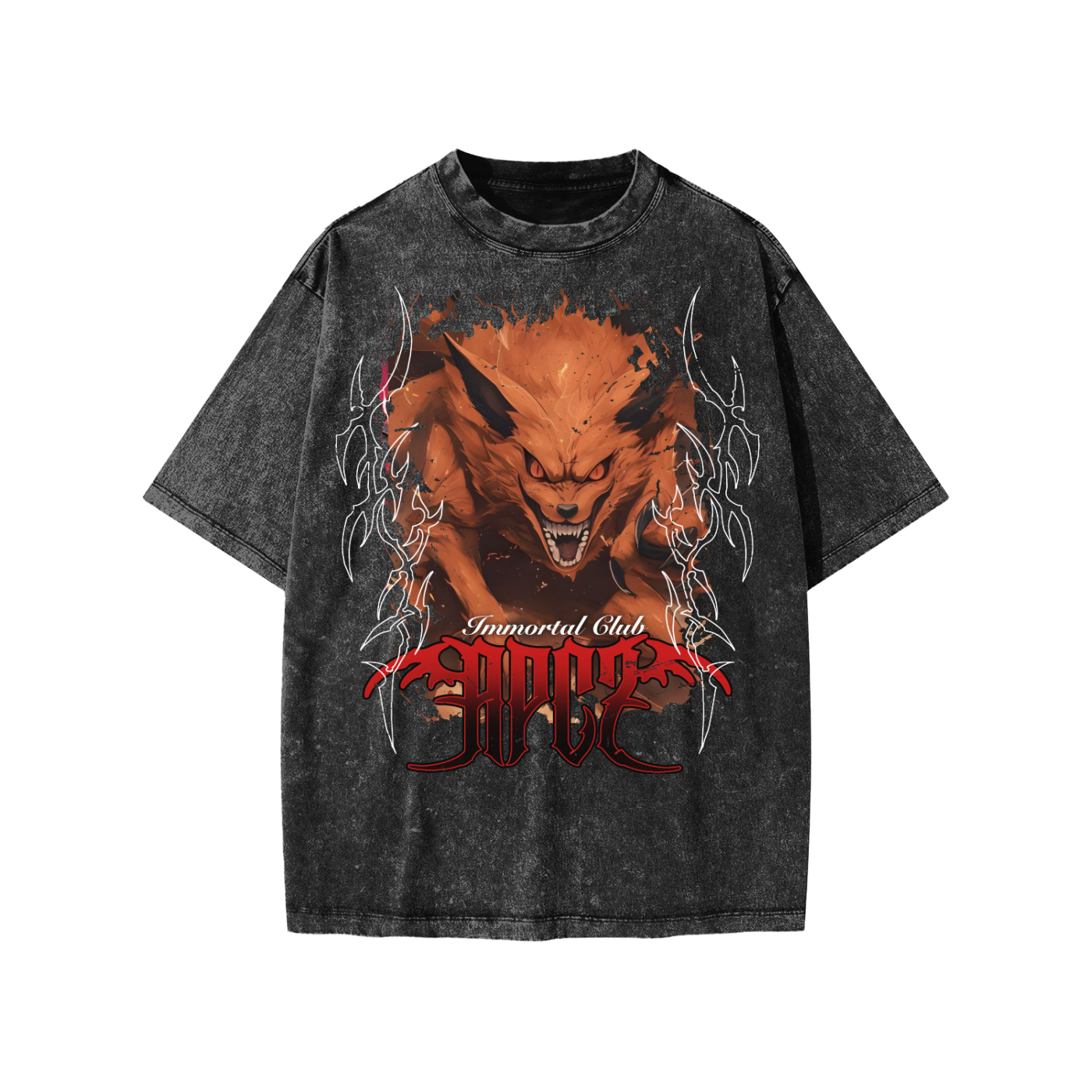 Snow Washed Kids' T-Shirt (KURAMA)