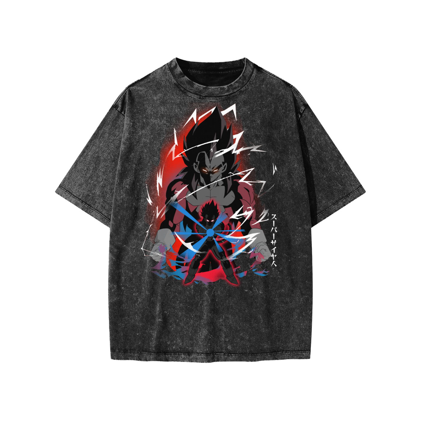 Snow Washed Kids' T-Shirt (SSJ VEGETA)