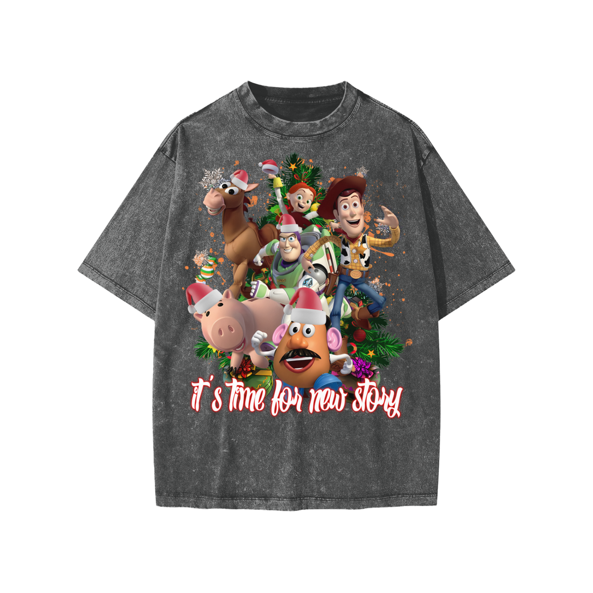 Snow Washed Kids' T-Shirt (HOLIDAY TOY STORY)