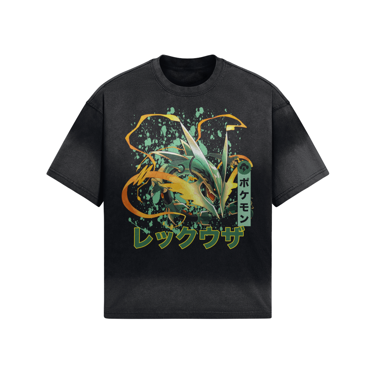 RAYQUAZA (Tie-dyed black)