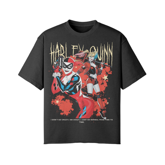 HARLEY QUINN VINTAGE BLACK/GRAY)