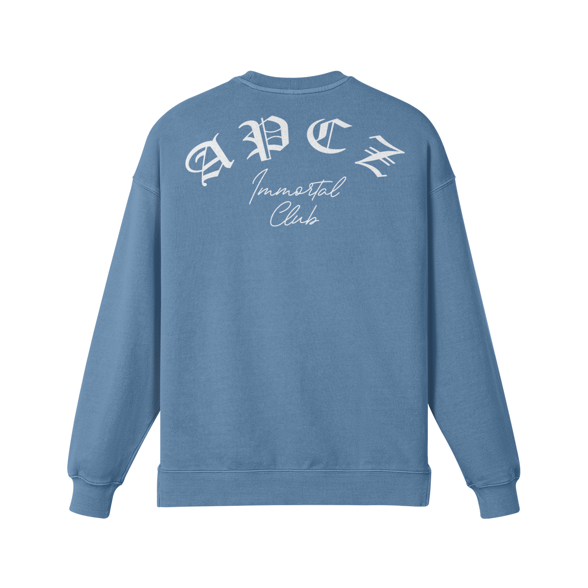 CREW NECK (OLD ENGLISH) BACK