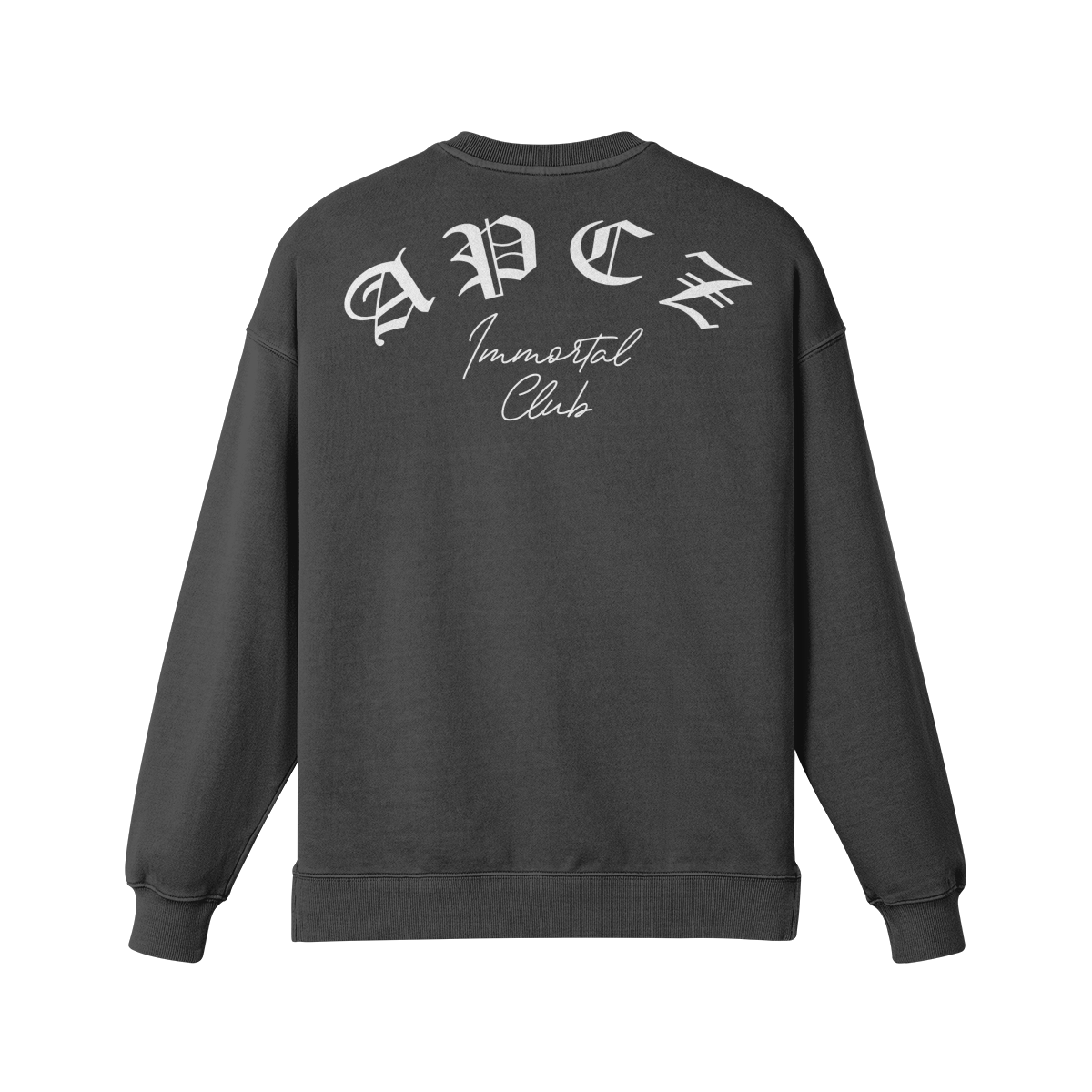 CREW NECK (OLD ENGLISH) BACK