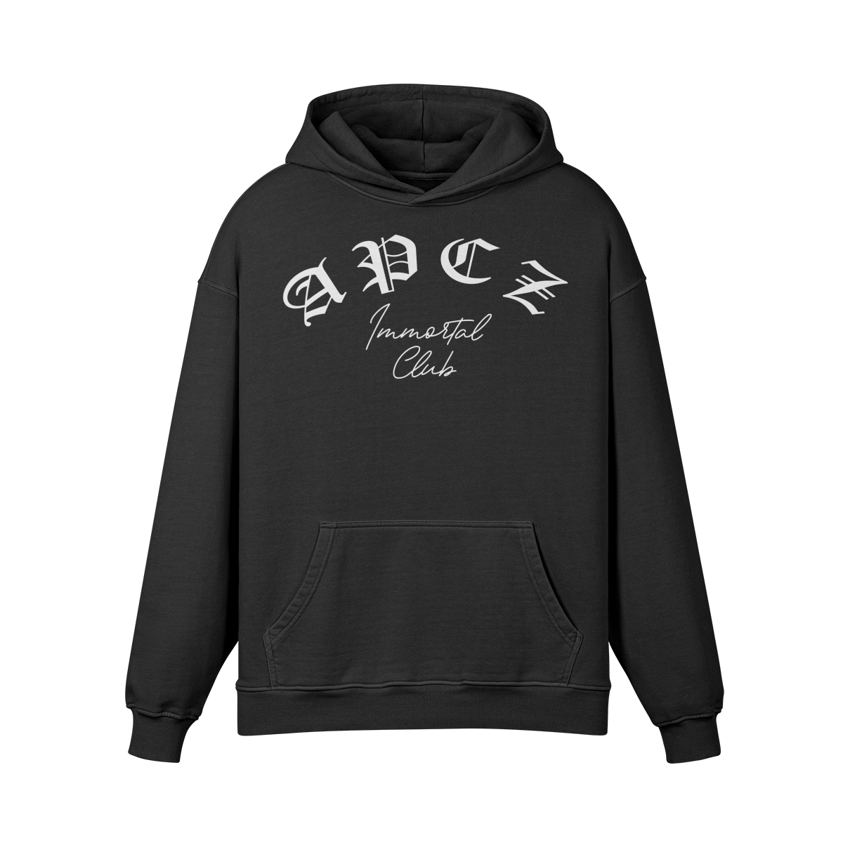 RETRO HOODIE (OLD ENGLISH)